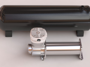 Compressor printable plus air tank 3Dプリントモデル