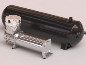 Compressor printable plus air tank 3Dプリントモデル