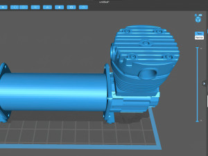Compressor printable plus air tank 3Dプリントモデル