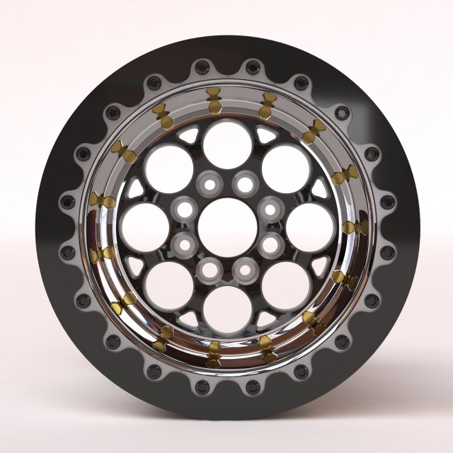 Weld Racing Magnum forged front and rear 3Dプリントモデル .c4d .max .obj .3ds .fbx .stl .blend 