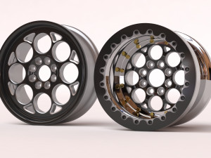 Weld Racing Magnum forged front and rear 3Dプリントモデル
