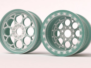 Weld Racing Magnum forged front and rear 3Dプリントモデル