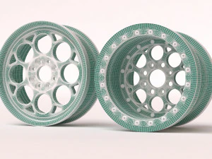 Weld Racing Magnum forged front and rear 3D Print Model