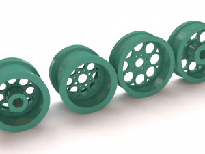 Weld Racing Magnum forged front and rear 3D Print Model