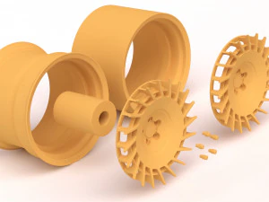 Rotiform CBU rim printable 3D Print Model