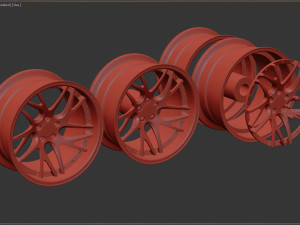 Work Gnosis CVX rim printable Modèles 3D en vedette