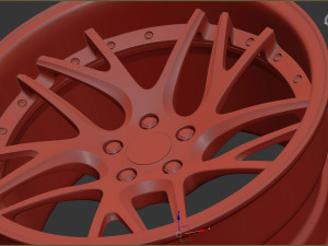Work Gnosis CVX rim printable Modèles 3D en vedette