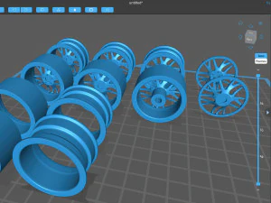 Work Gnosis CVX rim printable 3D Print Model
