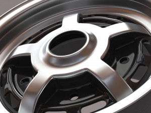 EMPI Sprint Star 5spoke rim printable Model Cetak 3D