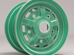 EMPI Sprint Star 5spoke rim printable Model Cetak 3D