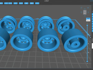 EMPI Sprint Star 5spoke rim printable Model Cetak 3D