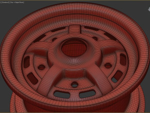EMPI Sprint Star 5spoke rim printable Model Cetak 3D