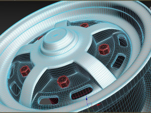 EMPI Sprint Star 5spoke rim printable Model Cetak 3D