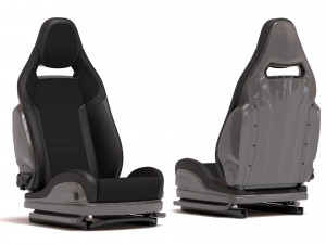 Alfa Romeo Giulia QV Sparco seat printable 3D 打印模型
