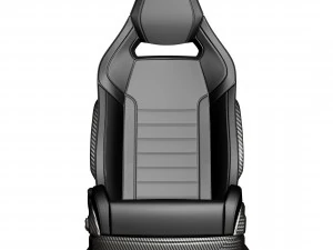 Alfa Romeo Giulia QV Sparco seat printable 3D Print Model