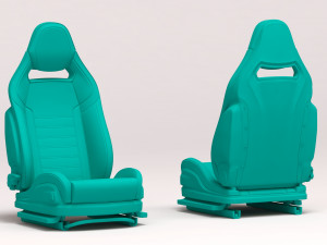 Alfa Romeo Giulia QV Sparco seat printable 3D 打印模型