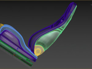 Alfa Romeo Giulia QV Sparco seat printable 3D 打印模型