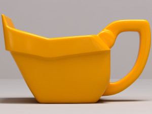 Excavator Cup printable 3D Print Model