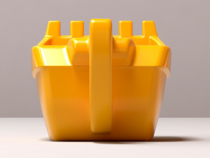 Excavator Cup printable 3D Print Model