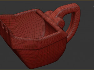 Excavator Cup printable 3D Print Model