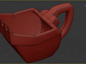 Excavator Cup printable 3D Print Model