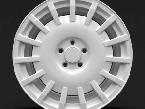 Modello stampabile del cerchio OZ Racing Rally Modello di stampa 3D