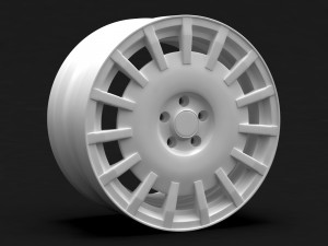 OZ Racing Rally rim printable model 3D Print Model