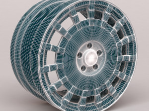 OZ Racing Rally rim printable model 3D Print Model