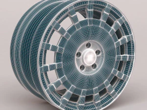 OZ Racing Rally rim printable model 3D Print Model