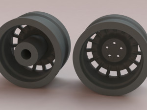 OZ Racing Rally rim printable model 3D Print Model