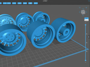 OZ Racing Rally rim printable model 3D Print Model