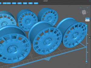 OZ Racing Rally rim printable model 3D Print Model