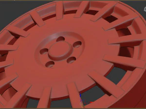OZ Racing Rally rim printable model 3D Print Model