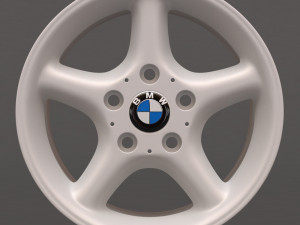 E36 Style 18 rim printable 3Dプリントモデル