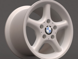 E36 Style 18 rim printable 3D Принт Модель