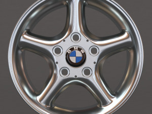 E36 Style 18 rim printable 3D Принт Модель