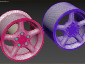 E36 Style 18 rim printable 3D Print Model