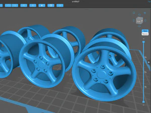 E36 Style 18 rim printable 3D Print Model