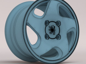 Peugeot 306 D Turbo rim Modelo de Impressão 3D