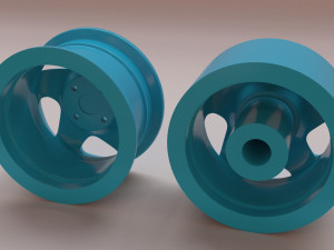 Peugeot 306 D Turbo rim Modelo de Impressão 3D
