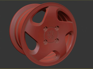 Peugeot 306 D Turbo rim Modelo de Impressão 3D