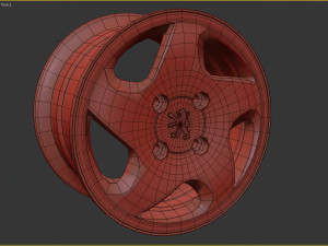 Peugeot 306 D Turbo rim Modelo de Impressão 3D