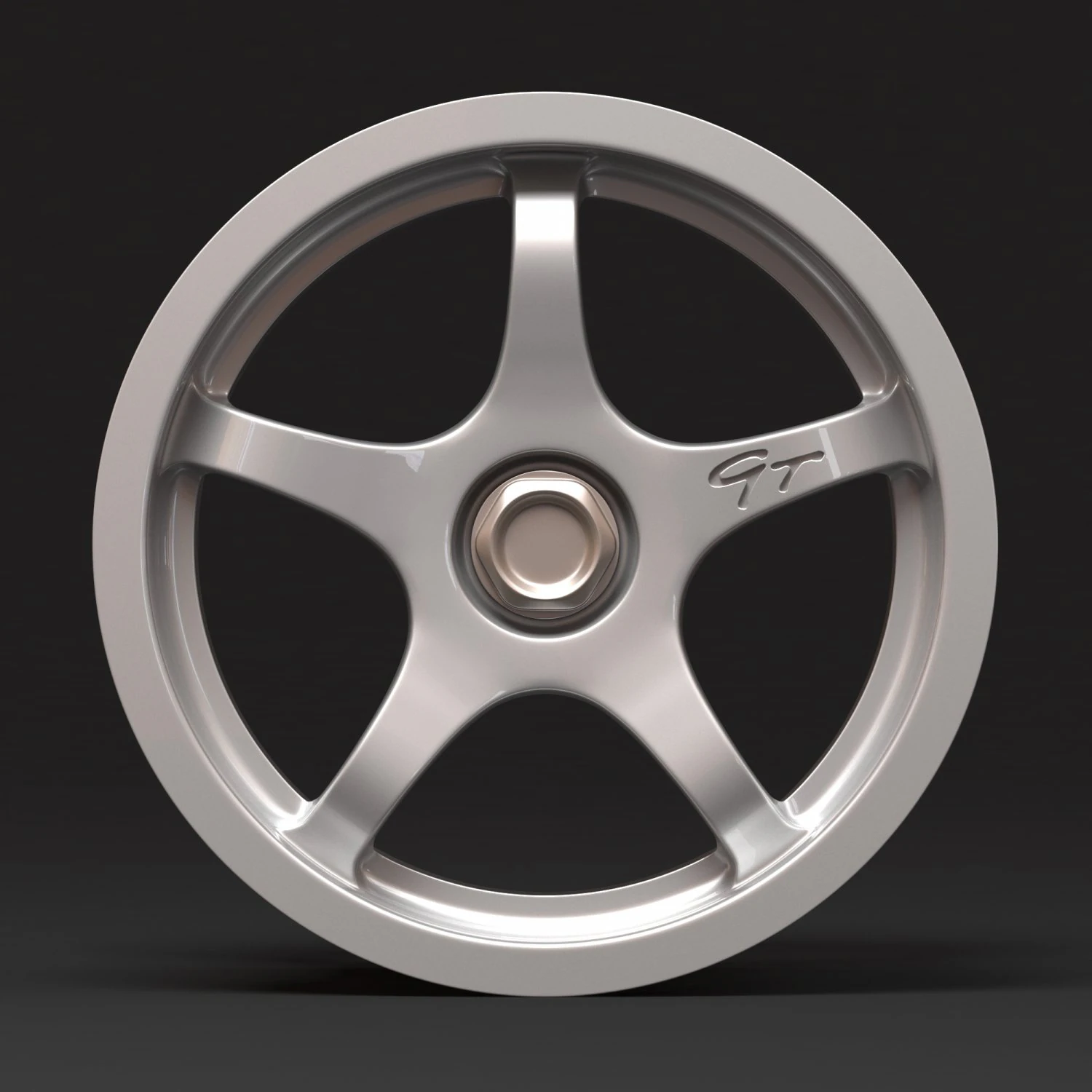McLaren F1 GT Longtail Wheels 3D Print Model .c4d .max .obj .3ds .fbx .stl .blend 