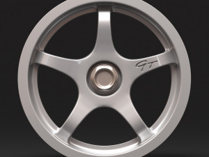 McLaren F1 GT Longtail Wheels 3D Print Model