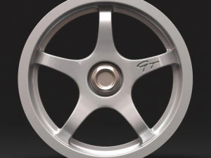 迈凯伦 F1 GT 长尾车轮 3D 打印模型