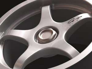 McLaren F1 GT Longtail Wheels 3D Принт Модель