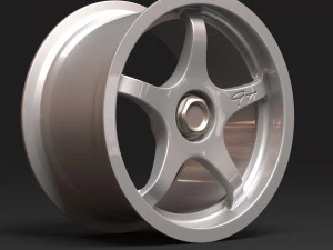 McLaren F1 GT Longtail Wheels 3D Print Model