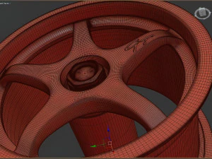 McLaren F1 GT Longtail Wheels 3D Print Model
