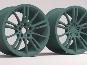 3 Series MV3 193M Sport Rim 3D Print Model