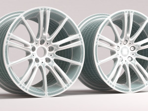 3 Series MV3 193M Sport Rim 3D Print Model